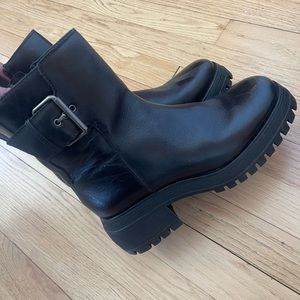 Franco Sarto Black Boots size 7.5